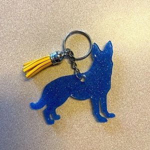 🎉🎉3x HP🎉🎉 Handmade German Shepard Keychain